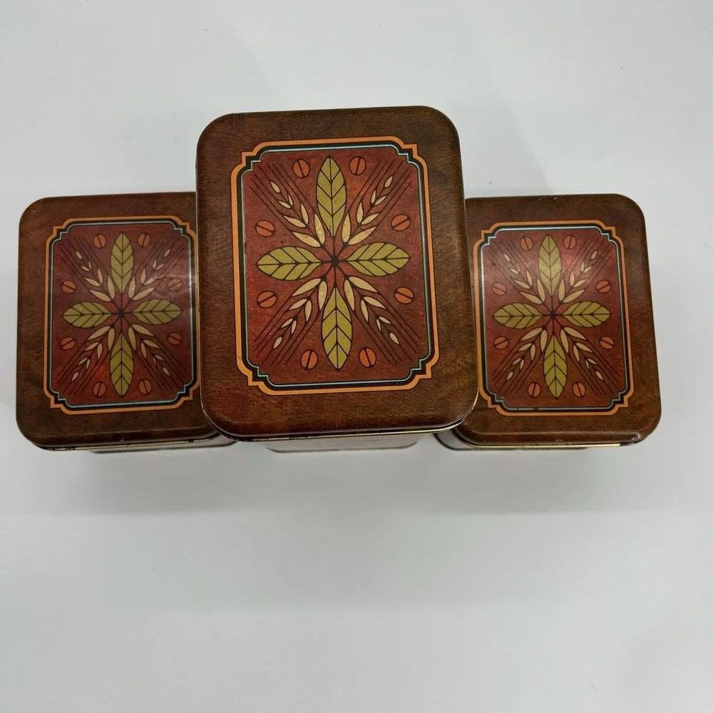 VINTAGE 1970's Cheinco Kitchen Farmhouse Retro‎ Cainisters